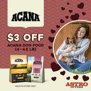 ACANA | $3.00 OFF 4…